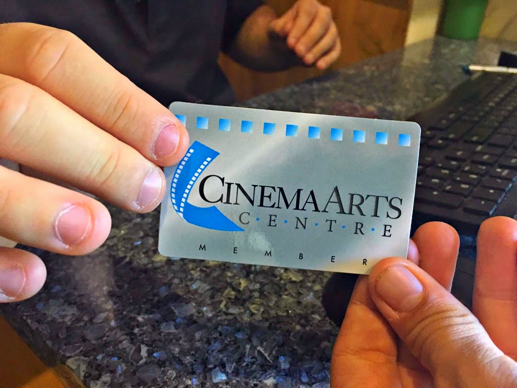 Cinema Arts Membership Card